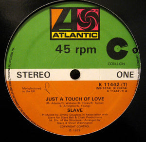 Slave - Just A Touch Of Love (12")