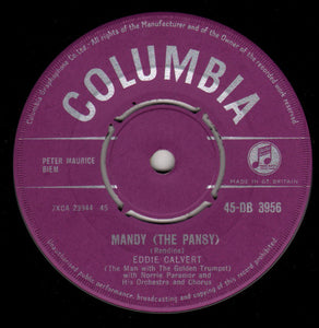 Eddie Calvert - Mandy (The Pansy) (7", Single)