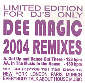 Dee Magic - 2004 Remixes (12", Ltd)