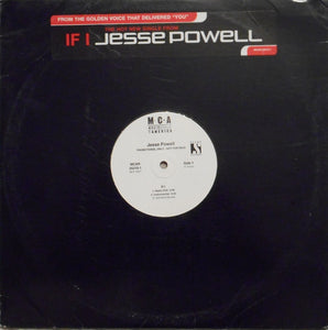Jesse Powell - If I (12", Promo)