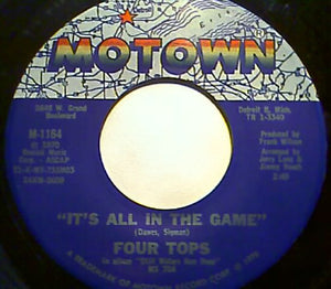 Four Tops - It's All In The Game / Love (Is The Answer) (7")