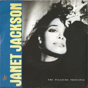 Janet Jackson - The Pleasure Principle (7", Single, Red)