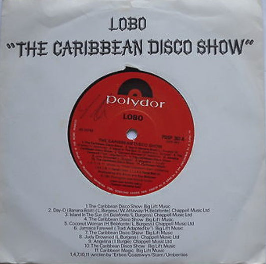 Lobo - The Caribbean Disco Show (7", Single)