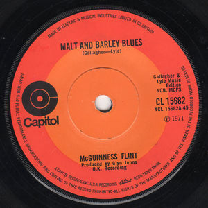 McGuinness Flint - Malt And Barley Blues (7", Sol)