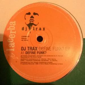 DJ Trax - Define Funk? EP (12")