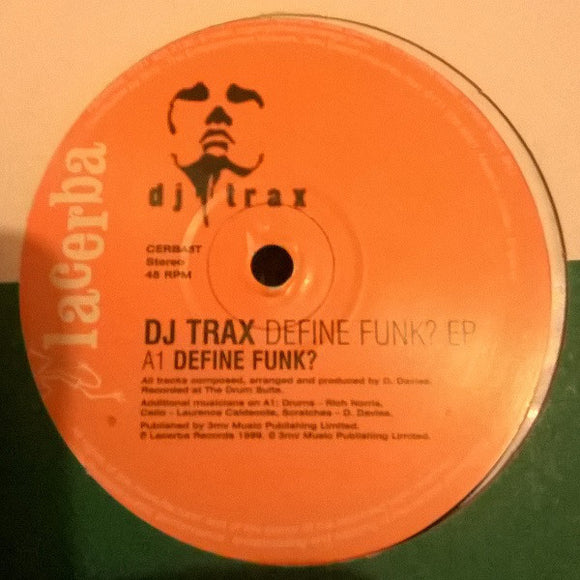 DJ Trax - Define Funk? EP (12