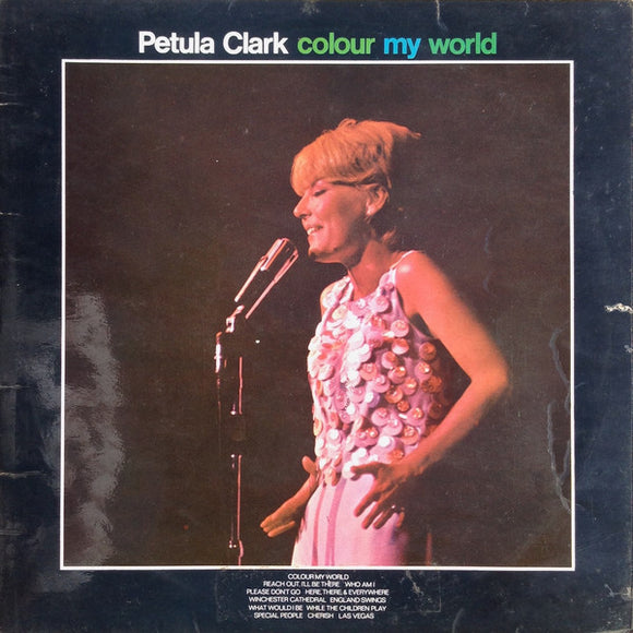 Petula Clark - Colour My World (LP, Album, Mono)