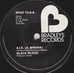 Black Blood (2) - A. I. E. (A. Mwana) / Marie-Thérèse (7", Single, Sol)