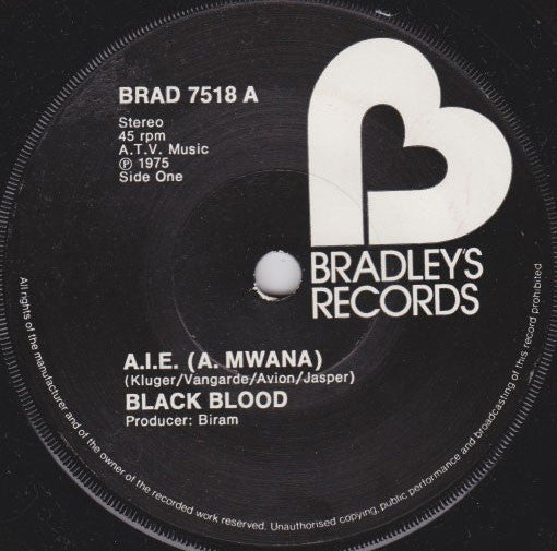 Black Blood (2) - A. I. E. (A. Mwana) / Marie-Thérèse (7