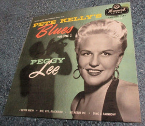 Peggy Lee - Pete Kelly's Blues - Volume 2 (7", EP)