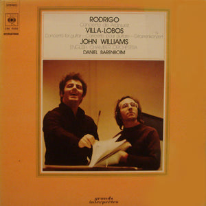 Rodrigo*, Villa-Lobos*, John Williams (7), English Chamber Orchestra, Daniel Barenboim - Concierto De Aranjuez / Concerto For Guitar (LP)