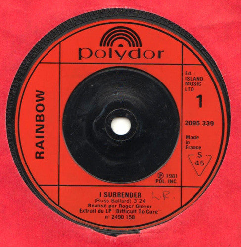 Rainbow - I Surrender (7", Single)