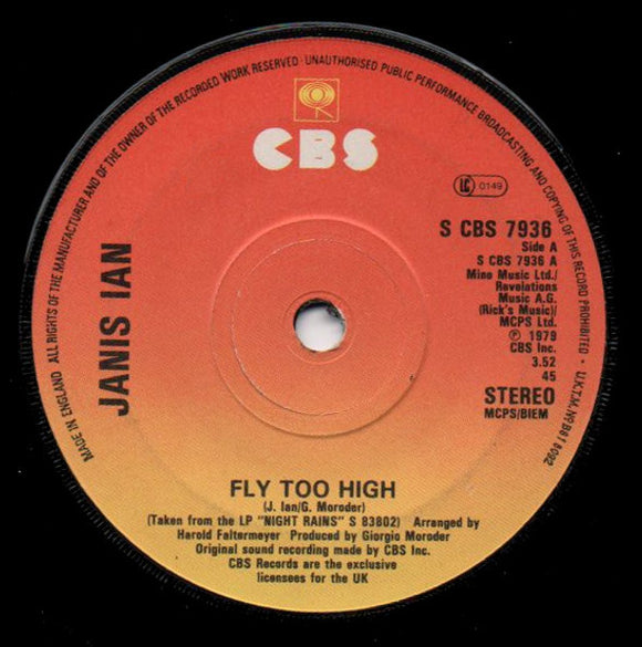 Janis Ian - Fly Too High (7