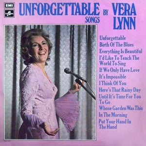 Vera Lynn With Alyn Ainsworth & His Orchestra* - Unforgettable Songs (LP)