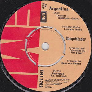 Conquistador - Argentina (7", Single)