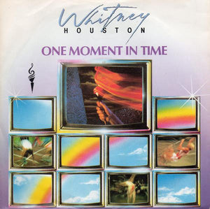 Whitney Houston / Kashif - One Moment In Time  (7", Single)