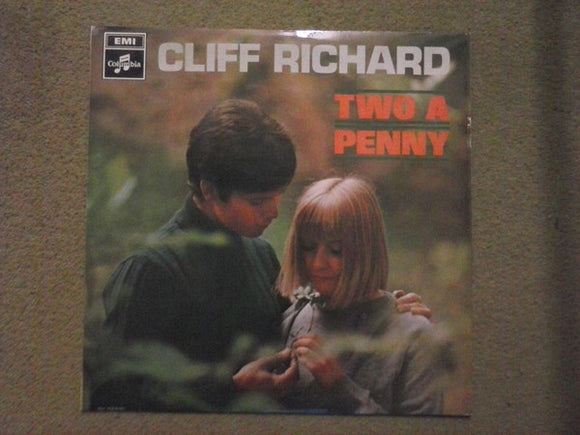 Cliff Richard - Two A Penny (LP, Album, Mono, Blu)