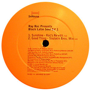Ray Roc* - Black Latin Soul EP 1 (12", Promo)