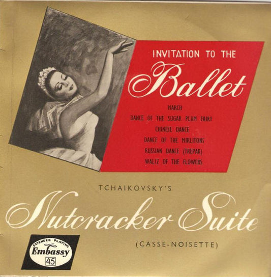 Symphony Orchestra Conducted By Serge Lamont, Tchaikovsky* - Invitation To The Ballet (Tchaikovsky's Nutcracker Suite) (7", EP)