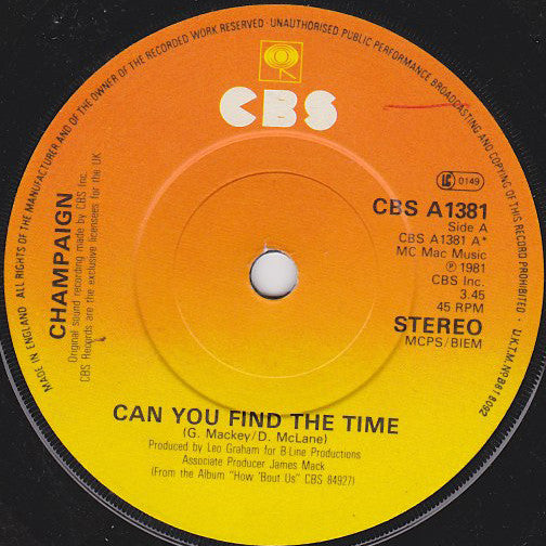 Champaign - Can You Find The Time (7