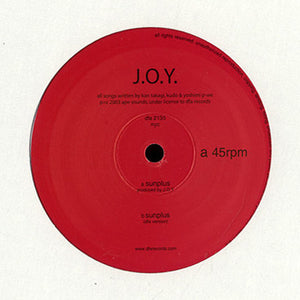 J.O.Y. - Sunplus (12")