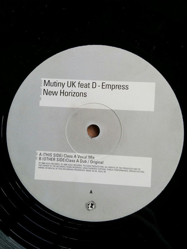 Mutiny UK* - New Horizons (12", TP)