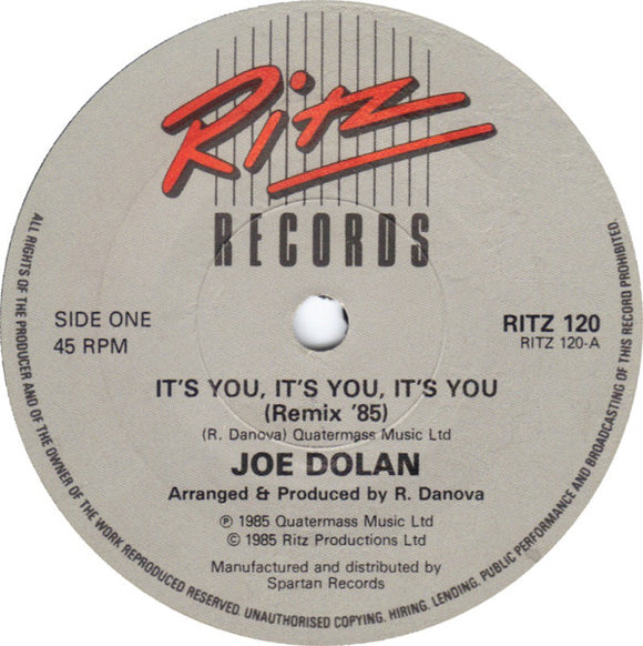 Joe Dolan - It's You, It's You, It's You (Remix '85) (7