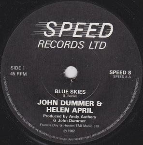 John Dummer & Helen April - Blue Skies (7", Single)