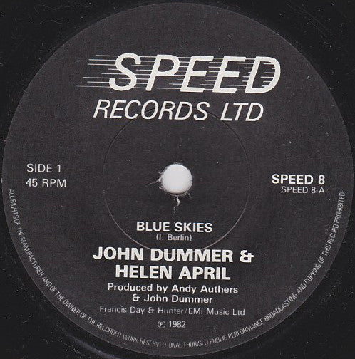 John Dummer & Helen April - Blue Skies (7