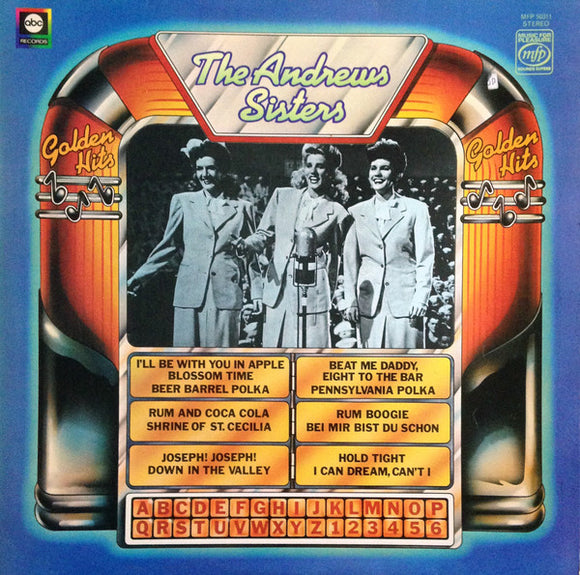 The Andrews Sisters - Golden Hits (LP, Album)