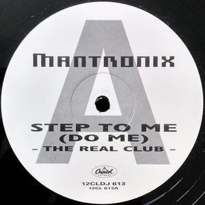 Mantronix - Step To Me (Do Me) (12", Promo)
