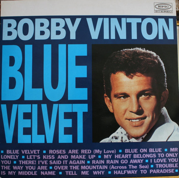 Bobby Vinton - Blue Velvet (LP, Comp, RE)