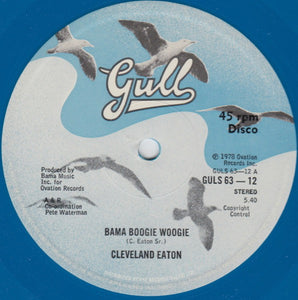 Cleveland Eaton - Bama Boogie Woogie (12", Blu)