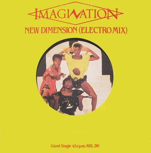 Imagination - New Dimension (Electro Mix) (12", Gia)