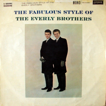 Everly Brothers - The Fabulous Style Of The Everly Brothers (LP, Comp, Mono)