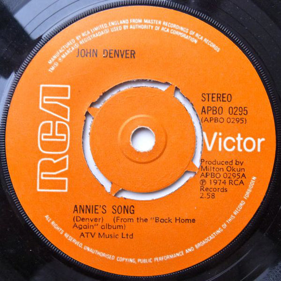 John Denver - Annie's Song (7