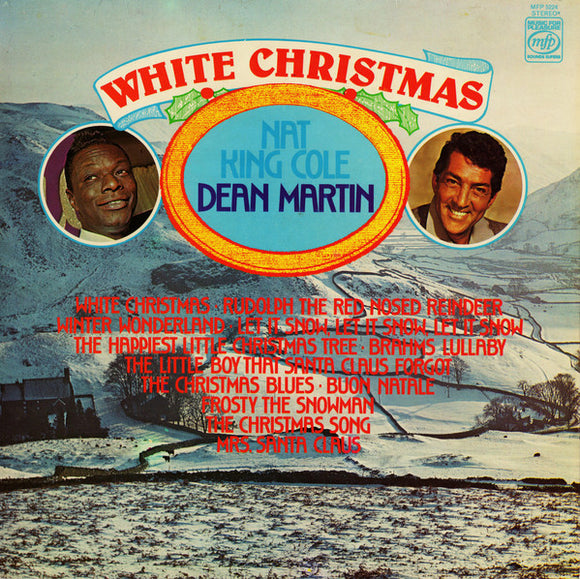 Nat King Cole & Dean Martin - White Christmas (LP, Comp)