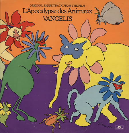 Vangelis - L'Apocalypse Des Animaux (LP, Album, RE)