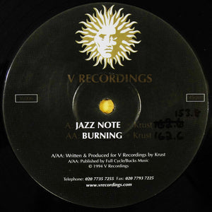 Krust - Jazz Note / Burning (12", RP)