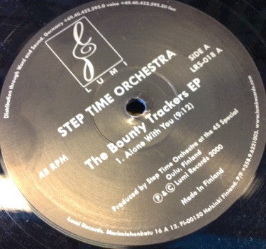 Step Time Orchestra - The Bounty Trackers EP (12
