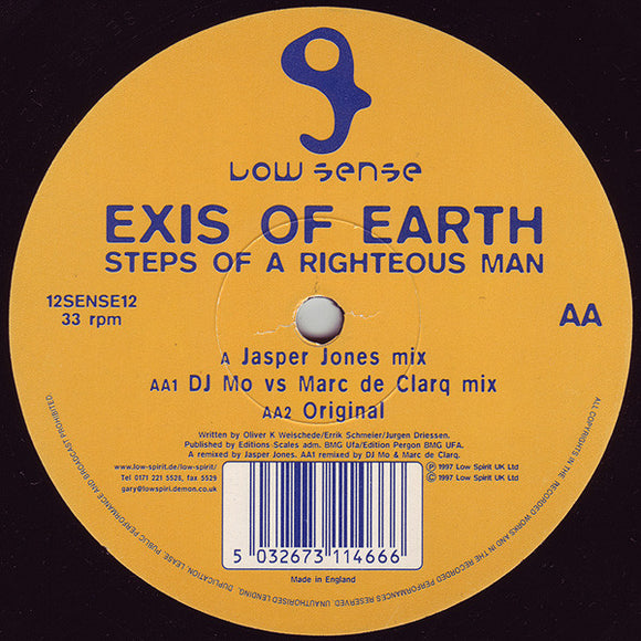 Exis Of Earth - Steps Of A Righteous Man (12