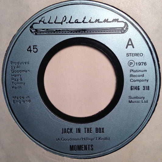 Moments* - Jack In The Box (7", Single, Lar)