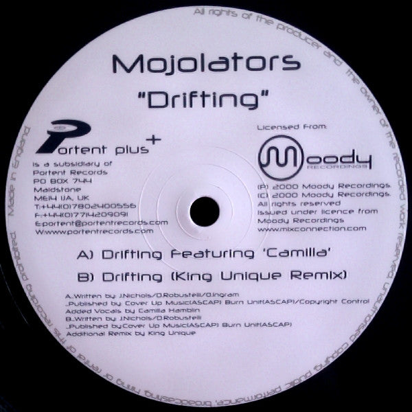 Mojolators Featuring Camilla (32) - Drifting (12")