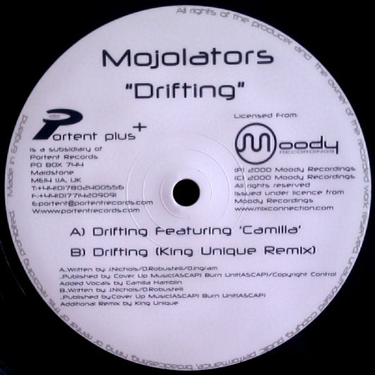 Mojolators Featuring Camilla (32) - Drifting (12")
