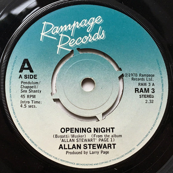 Allan Stewart (2) - Opening Night (7