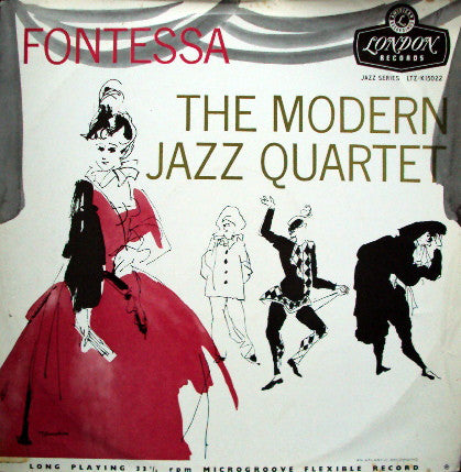 The Modern Jazz Quartet - Fontessa (LP, Album, Mono)