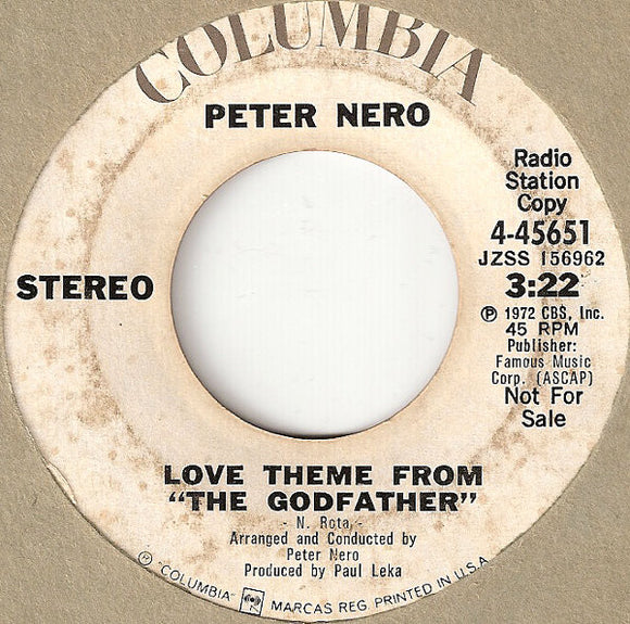 Peter Nero - Love Theme From 