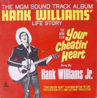 Hank Williams Jr. - Your Cheatin' Heart (Original Motion Picture Sound Track) (LP, Album, Mono)