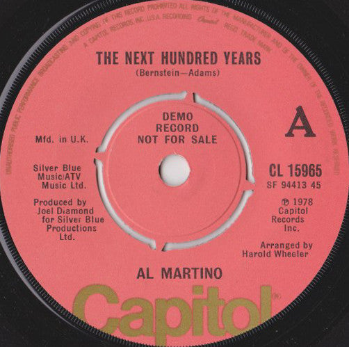 Al Martino - The Next Hundred Years (7