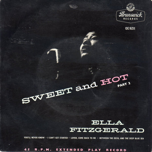 Ella Fitzgerald - Sweet And Hot (Part 2) (7", EP)